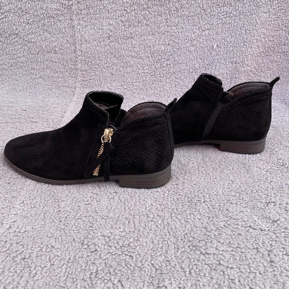 Dr Scholls Be Energized Rate Zip Bootie Black Sz 6.5 M - Picture 8 of 13